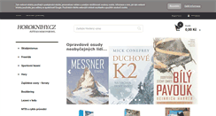 Desktop Screenshot of horoknihy.cz